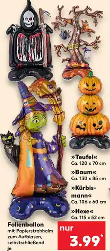 Kaufland Folienballon Angebot