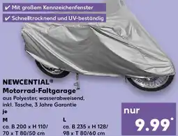 Kaufland NEWCENTIAL Motorrad-Faltgarage Angebot