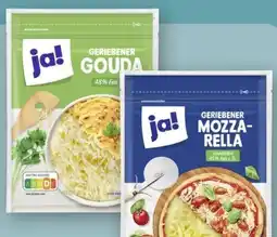 REWE Center ja! Geriebener Gouda Angebot