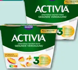 REWE Center Danone Activia Fruchtjoghurt Pfirsich und Maracuja Angebot