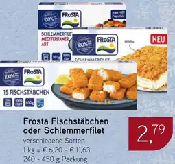 Dornseifer Frosta Fischstäbchen oder Schlemmerfilet Angebot
