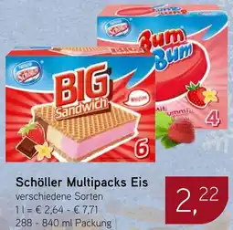 Dornseifer Schöller Multipacks Eis Angebot