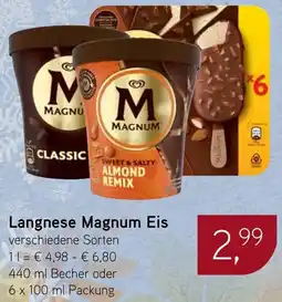 Dornseifer Langnese Magnum Eis Angebot