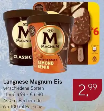 Dornseifer Langnese Magnum Eis Angebot