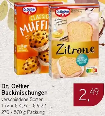 Dornseifer Dr. Oetker Backmischungen Angebot