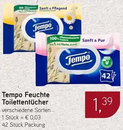 Dornseifer Tempo Feuchte Toilettentücher Angebot