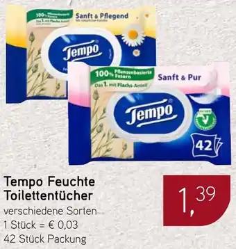 Dornseifer Tempo Feuchte Toilettentücher Angebot