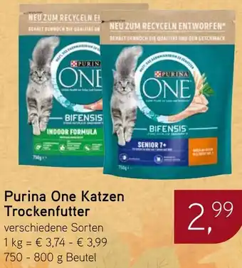 Dornseifer Purina One Katzen Trockenfutter Angebot