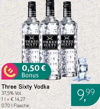 Dornseifer Three Sixty Vodka Angebot