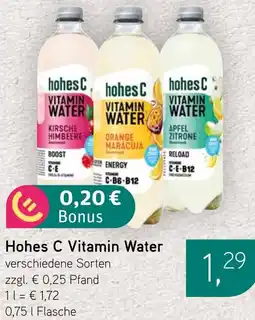 Dornseifer Hohes C Vitamin Water Angebot