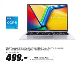 MediaMarkt Asus vivobook 16 x1605va-mb1279w Angebot