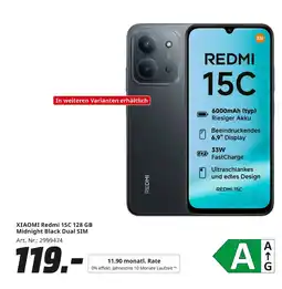 MediaMarkt Xiaomi redmi 15c Angebot