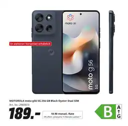 MediaMarkt Motorola moto g56 5g 256 gb black oyster dual sim Angebot