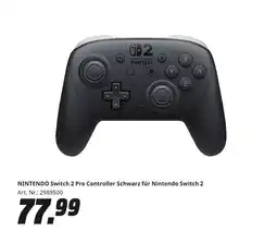 MediaMarkt Nintendo switch 2 pro controller schwarz Angebot