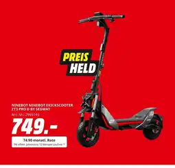 MediaMarkt Ninebot ekickscooter zt3 pro d Angebot