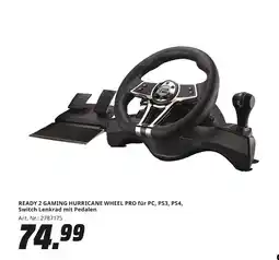 MediaMarkt Ready 2 gaming hurricane wheel pro Angebot