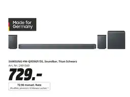 MediaMarkt Samsung hw-q935gf/zg, soundbar Angebot