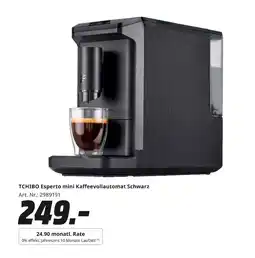 MediaMarkt Tchibo esperto mini kaffeevollautomat schwarz Angebot