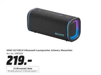 MediaMarkt Sony ult field 5 bluetooth-lautsprecher Angebot