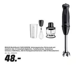MediaMarkt Braun multiquick 5 mq 50202m stabmixer Angebot