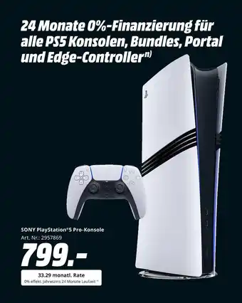 MediaMarkt Sony playstation5 pro-konsole Angebot