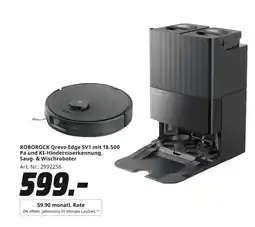 MediaMarkt Roborock qrevo edge 5v1 saug- & wischroboter Angebot