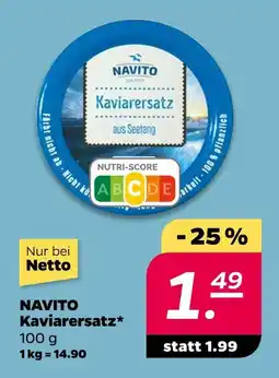 NETTO Navito kaviaersatz Angebot