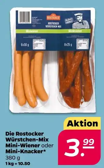 NETTO Rostocker würstchen-mix mini-wiener Angebot