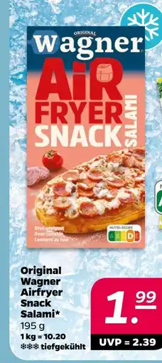 NETTO Wagner original wagner airfryer snack salami Angebot