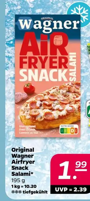NETTO Wagner original wagner airfryer snack salami Angebot