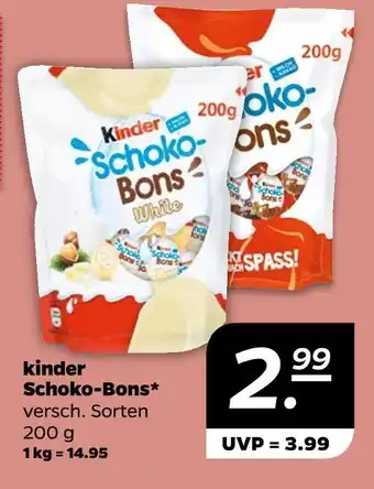 NETTO Kinder schoko-bons Angebot
