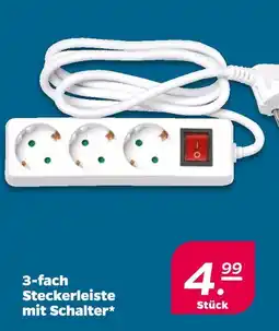 NETTO 3-fach steckerleiste mit schalter Angebot