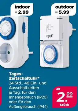 NETTO Tages-zeitschaltuhr indoor Angebot