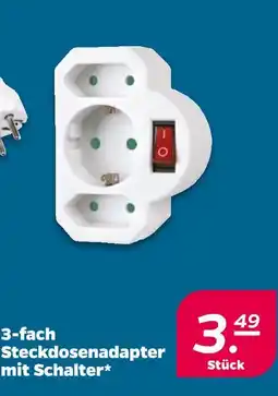 NETTO 3-fach steckdosenadapter mit schalter Angebot