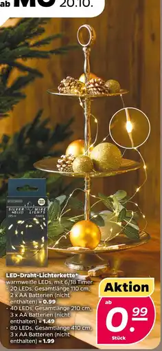 NETTO Led-draht-lichterkette Angebot