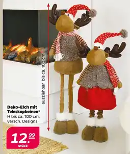 NETTO Deko-elch mit teleskopbeinen Angebot