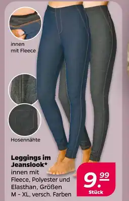 NETTO Leggings im jeanslook Angebot