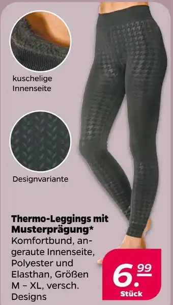 NETTO Thermo-leggings mit musterprägung Angebot