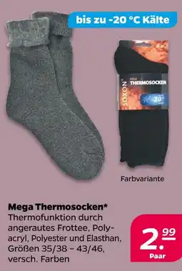 NETTO Soxo mega thermosocken Angebot