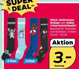 NETTO Stitch 2 paar kniestrümpfe Angebot