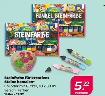 NETTO Steinfarbe uni Angebot