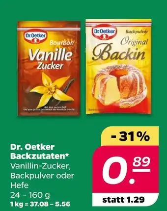 NETTO Dr. oetker vanillin-zucker Angebot