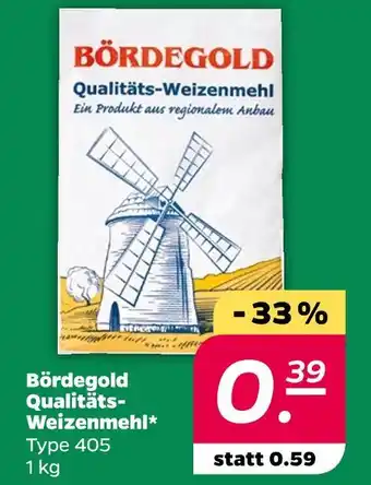 NETTO Bördegold qualitäts-weizenmehl Angebot