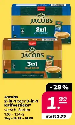 NETTO Jacobs 2-in-1 classic Angebot