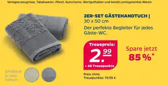 NETTO 2er-set gästehandtuch Angebot