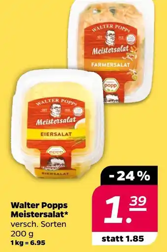 NETTO Walter popps meistersalat Angebot