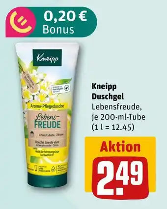 REWE Kneipp duschgel Angebot
