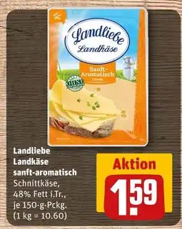 REWE Landliebe landkäse sanft-aromatisch Angebot