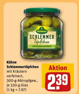 REWE Kühne schlemmertöpfchen Angebot