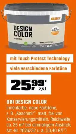 OBI Obi design color Angebot
